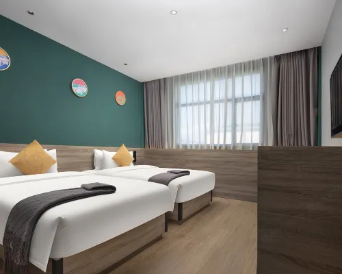 Me Young Me House Miro Hotel (Chenzhou Yuhou Street Shengyuan Times Square) โรงแรมในเฉินโจว