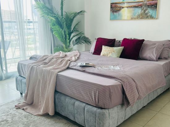 1 Bedroom Apartment Rental Unit with Pool in Dubai Land Residence Complex