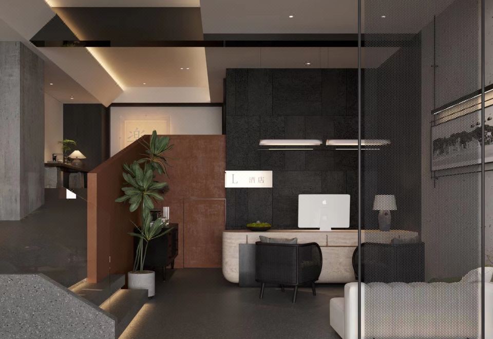 러산 L 프라이빗 수프 호텔의 리버뷰와 모던한 객실