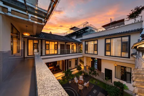 Tengchong Slowend · Pastoral Natural Hot Spring Villa - โรแมนติก