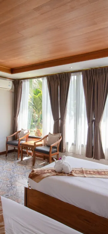 ห้องดีลักซ์ เตียงแฝด