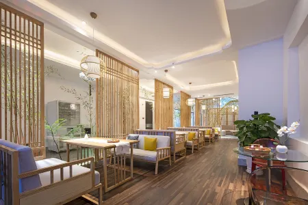 ChengDu TianFu Yard Hotel Отели рядом с достопримечательностью «Chengdu Polytechnic Qingyang Campus»