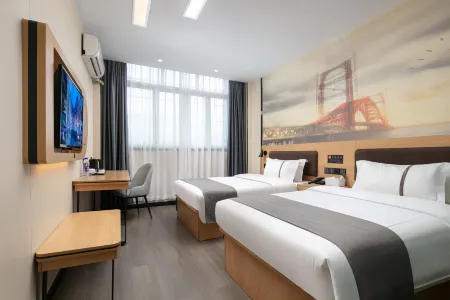 Shankee Chain Hotel (Hanshou Pedestrian Street) Отели в г. Ханьшоу