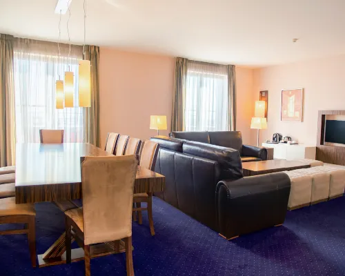 Metropolitan Sofia Radisson Individuals Hotels near Alexander Malinov Station