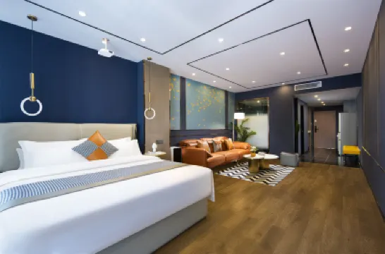 Lianshangjia Light Luxury Apartment Hotel (Wuhou Temple Jinli) Отели в г. 