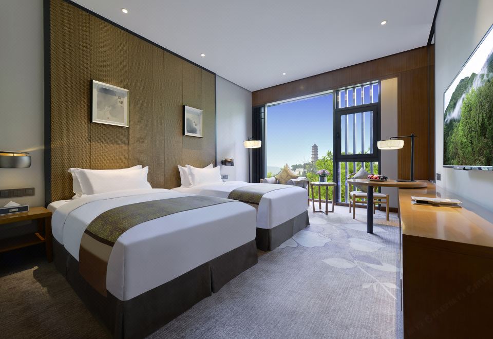 원위안거 호텔 조식 뷔페 사진