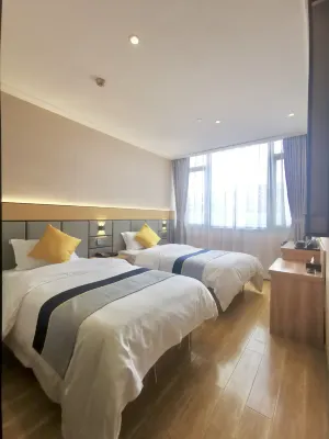 Homeinn Pebble Hotel (Shanghai Luheng Road Subway Station) Отели в г. Pujiang Town