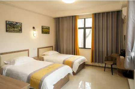 Shuangchi boutique hotel Отели рядом со станцией Linquan Railway Station