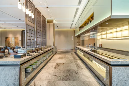 LN DONGFANG Changzhou Island Guangzhou（Guangzhou Higher Education Mega Center） Отели рядом с достопримечательностью «Guangdong University of Foreign Studies (South Campus)»