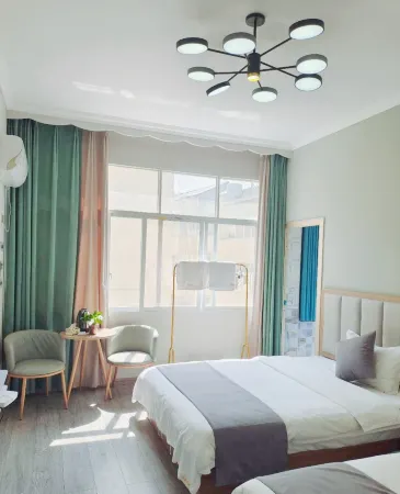 Hanyuan Haoting Bieyuan Отели рядом с достопримечательностью «Fujing Mountain»