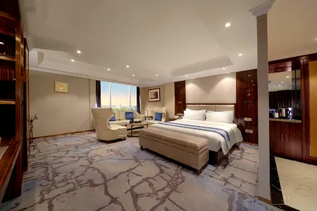 Harbin Hongmao Hotel (Xinjiang Street Subway Station) Отели рядом с достопримечательностью «Harbin Railway Vocational and Technical College»