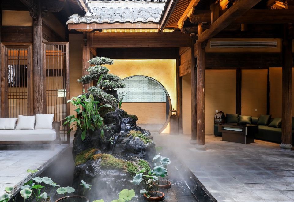 호텔 로비 이미지