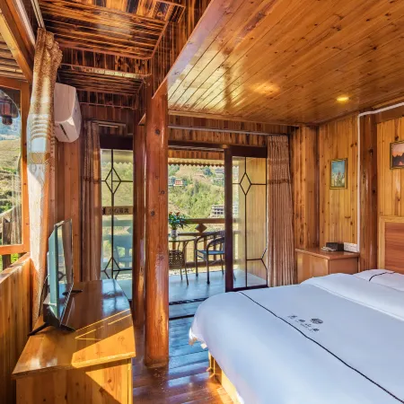 Longji Rice Terraces Fengya Mountain Dwelling B&B Отели в г. Луншэн