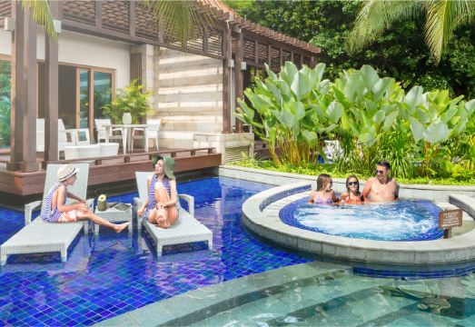 리조트 월드 센토사 비치 빌라 수족관 뷰