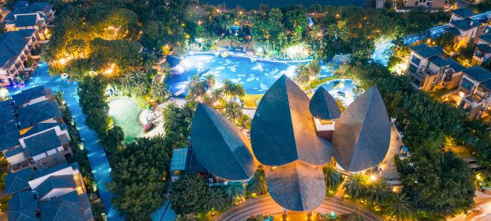 Baodun Lake Hushan Hot Spring Resort Hotel di Yingde