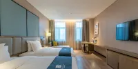 Echarm Hotel (Jinan Railway Station) - Zweibettzimmer Mit Memoryschaum