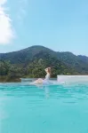 莫干山遠山星空溫泉私湯民宿 - 私人泳池