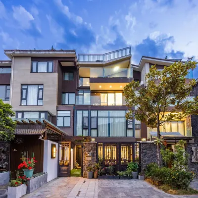 Dali Cangle Homestay Guanshan Lanyue Garden Holiday Villa 간퉁 사원 주변 호텔