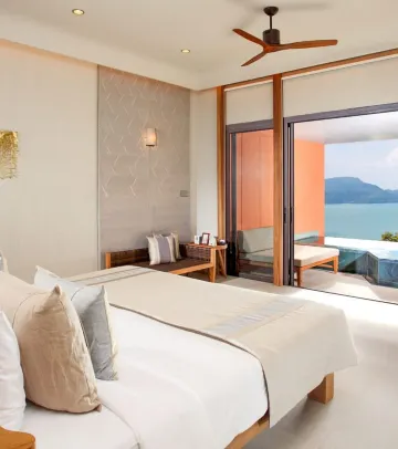 ห้องสวีท พร้อมสระว่ายน้ำ ซีวิวฝั่งตะวันตก