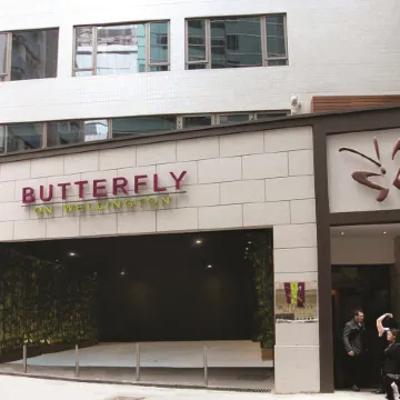 Butterfly on Wellington, Central Отели рядом с достопримечательностью «Эскалаторы Централ-Мид-Левелс»