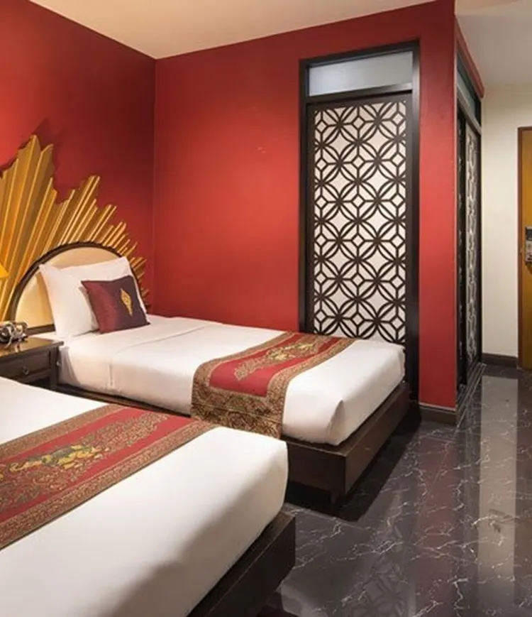 ห้องสการ์เล็ตเตียงแฝด