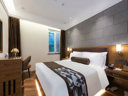 Mannsic Hotel (Beijing Huilongguan Wendu Shuicheng Branch) Отели рядом с достопримечательностью «Zhenggezhuang Wenyuhe Park»