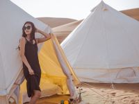 中卫腾格里向往沙漠国际露营基地 - 摩洛哥网红帐篷（公共卫浴）