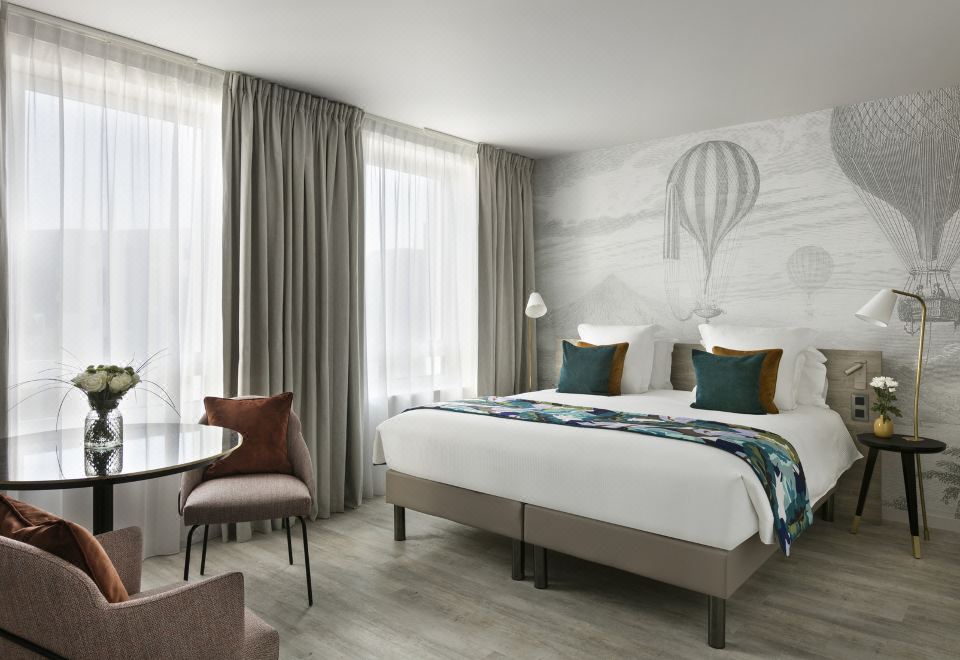 Citadines Confluent Nantes 객실 내부