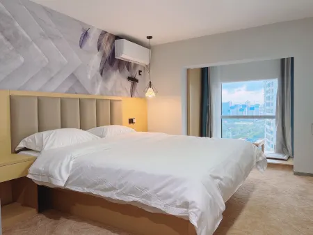 Nanning Yamei Serviced Apartment (Wanda Maotianyucheng Branch) Отели рядом с достопримечательностью «Guangxi University of Foreign Languages»