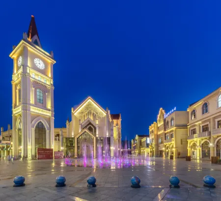 Home Inn Ribera Cloud Hotel (Guanghan  Branch) Отели рядом с достопримечательностью «Jinyan Square»