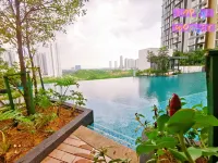 Legoland -3min Drive at Elysia Park @Happy Wonder Stay-8pax(max)-Pool Garden View-Kids Friendly - Infinity Pools