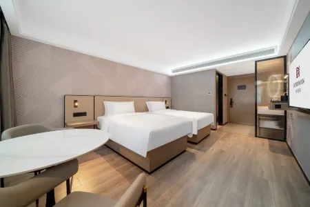 Borrman Hotel (Shanghai Songjiang Branch) Отели рядом с достопримечательностью «Shanghai International Studies University (Wenxiang Road)»