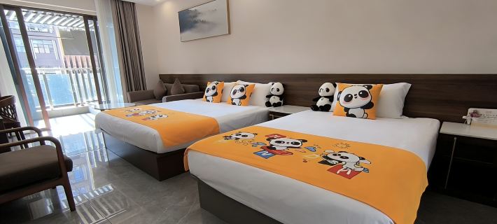 Qinglan Spring Hot Spring Homestay Hotels in Hezhou