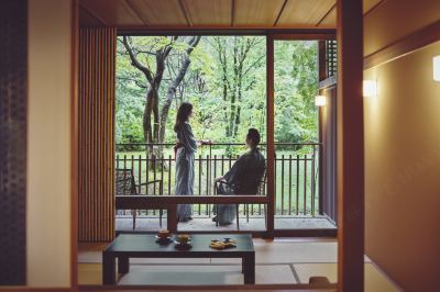 露天風呂付き和室(定員3名) 星野リゾート 界 鬼怒川の写真