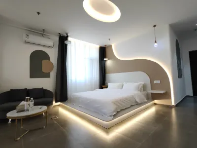 宿泊・闌珊臻品公寓（蘭州高鐵西客站中天健廣場店） 住宿飯店