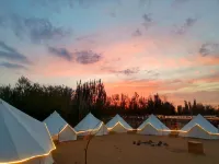 Dunhuang Sand Mountain Desert Secret Wild Luxury Desert Camping Base