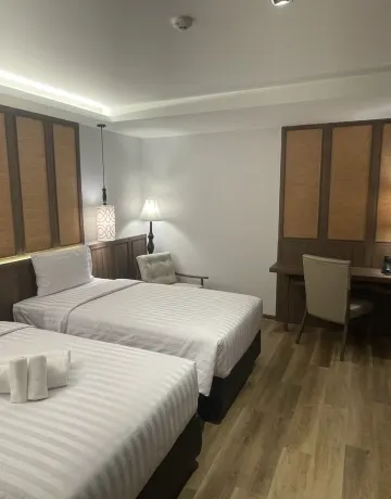 ห้องซูพีเรียร์คอร์เนอร์เตียงเดี่ยวสองเตียง