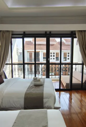 ห้องแฝดดีลักซ์ลานนา