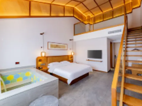 โรงแรมบ่อน้ำพุร้อนหมาชี่ เหลียงเฉิง อูลานกับ โรงแรมในเหลียงเฉิง