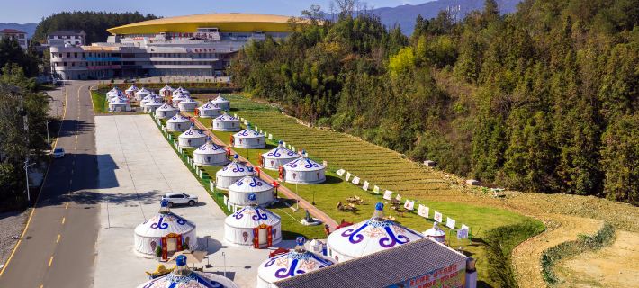 Zhangjiajie Cili Chagan Daying Cili İlçesi otelleri