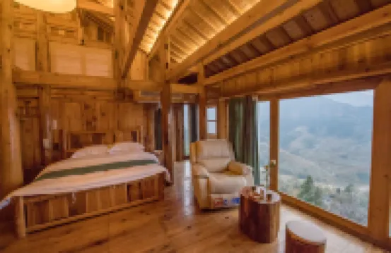 Moon Mountain Residence | Panoramic Luxury Villa in Jiayi Miao Village - 4-Star