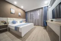 Kaishang Hotel (Drum Tower Yinchuan No. 1 High School) - فطور