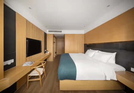 THE PURE (Chengdu Pixian High-Speed Railway Station Shudu Wanda Square Branch) Отели рядом с достопримечательностью «Shanxi Institute of Communication and Arts»