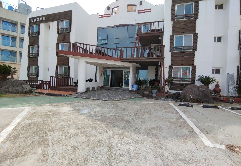 보물섬펜션 객실 또는 정원 전망