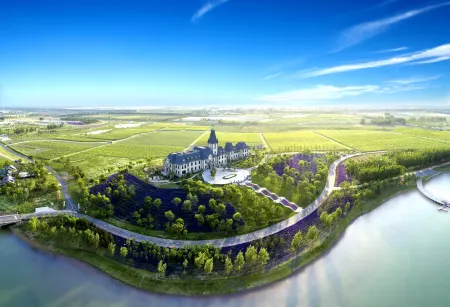 Wen'an Luneng Hollick Club Homestay Отели рядом с достопримечательностью «Wen'an Beautiful China Tourist Resort»