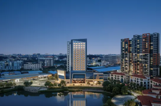 The   Atour   Hotel  of    Hetang  longhu   of   Jiangmen