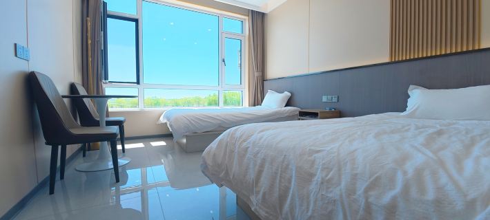 Wangyue Lake Fishing Villa Qian Gorlos Moğol Özerk İlçesi otelleri