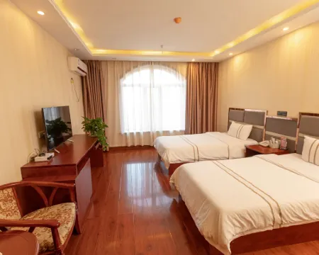 Bayan Happy Family Business Hotel Hotéis em Condado de Bayan