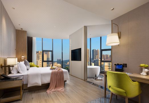 아하오 가든 호텔의 로비와 내부 시설 사진