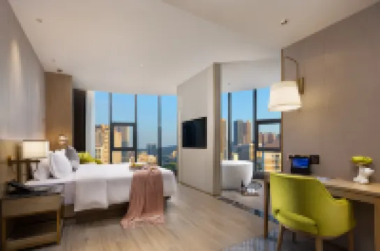 雅好花園酒店（橫崗文體中心橫崗地鐵站店） 鄰近橫崗鎮人民公園的酒店